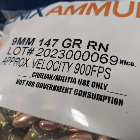 9mm Ammo